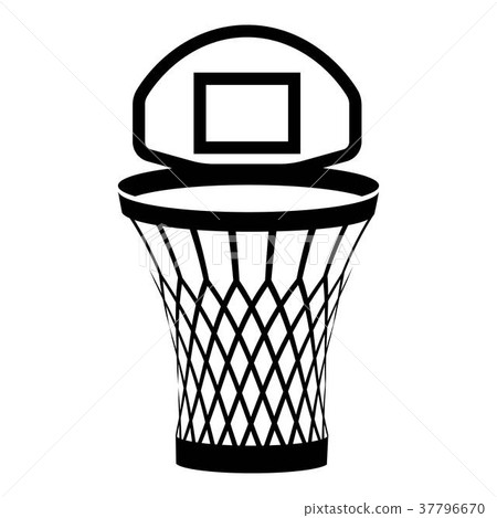 Mesh bucket icon, simple style Mesh bucket icon, simple style 37796670