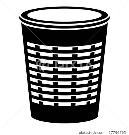 Dustbin icon, simple style Dustbin icon, simple style 37796765