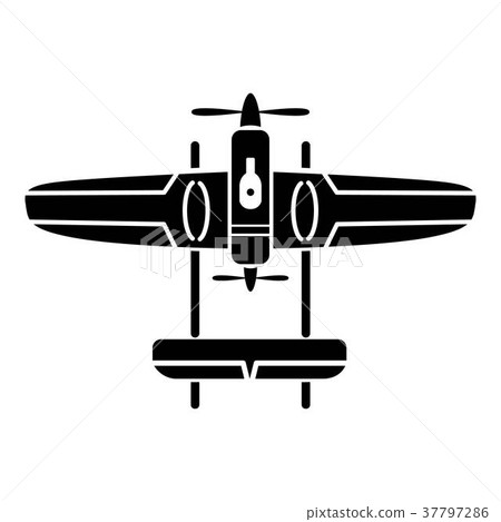 Plane icon, simple style Plane icon, simple style 37797286