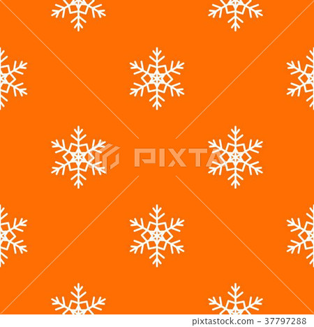 Snowflake pattern seamless Snowflake pattern seamless 37797288