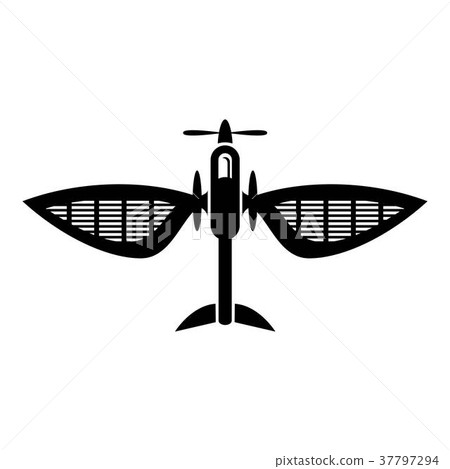 Airplane icon, simple style 37797294