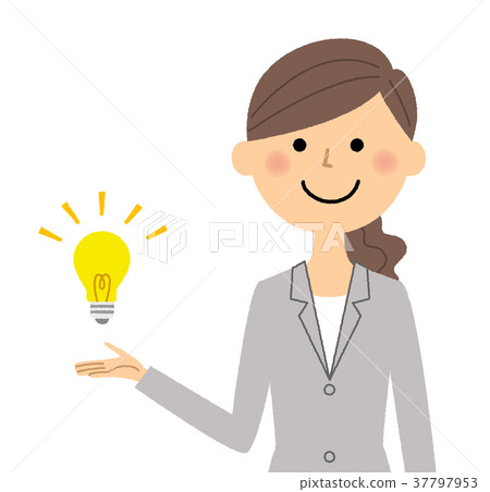 A woman offer of a suit A woman offer of a suit 37797953