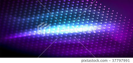 Neon light effects, particles Neon light effects, particles 37797991