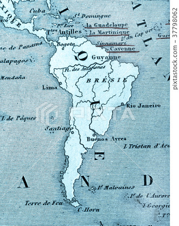 Old World Map South America 37798062