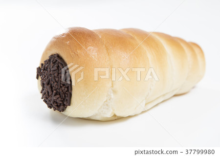 Chocolate Corone simple white background photo 37799980