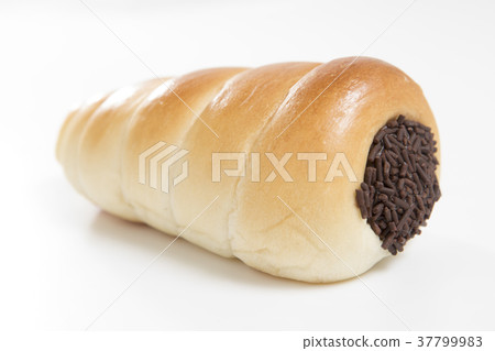 Chocolate Corone simple white background photo 37799983