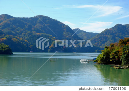 相模湖風景 照片素材 圖片 圖庫