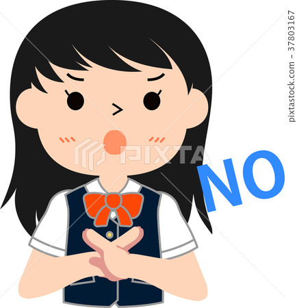 Female student honor student NO - Stock Illustration [37803167] - PIXTA