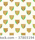 tortilla or sandwich tacos food seamless pattern 37803194