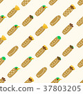 set of color tortilla food seamless pattern eps10 37803205