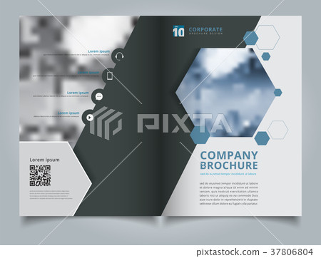 Brochure geometric hexagon layout design template Brochure geometric hexagon layout design template 37806804