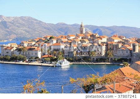 Korcula Island Old Town in Croatia Korcula Island Old Town in Croatia 37807241