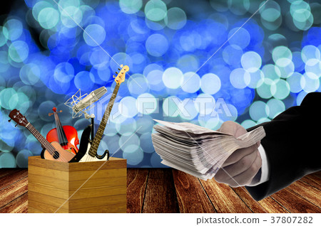 Time to pay for good music concept 37807282