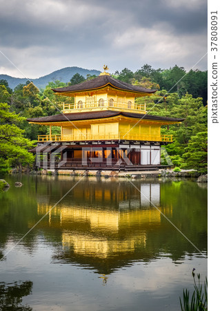 Kinkaku-ji golden temple, Kyoto, Japan 37808091