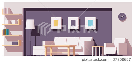 Vector living room Vector living room 37808697