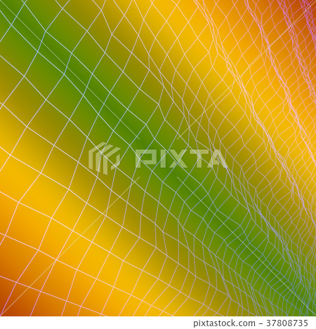 Illustration with a colour grid Illustration with a colour grid 37808735