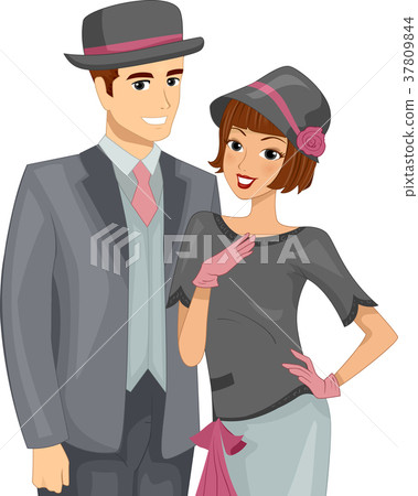 Couple Fashion Era 1920 Couple Fashion Era 1920 37809844