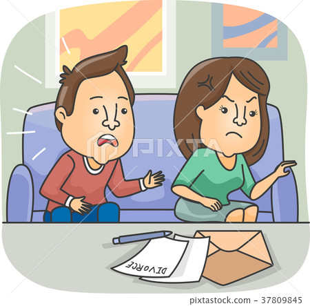 Couple Divorce Paper Couple Divorce Paper 37809845