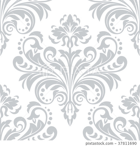Wallpaper in the style of Baroque. A seamless 37811690