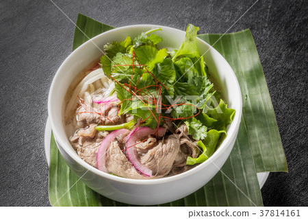 Beef Vietnamese noodle dish Pho Vietnamese beef Beef Vietnamese noodle dish Pho Vietnamese beef 37814161