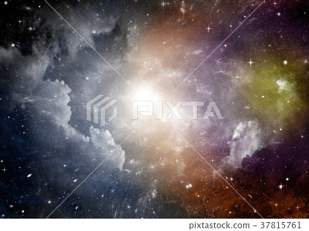 galaxy in a free space 37815761