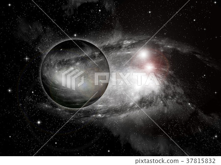 galaxy in a free space 37815832