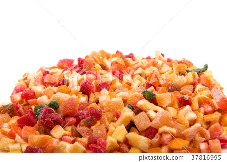 candied fruits isolated candied fruits isolated 37816995