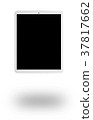 Modern white tablet pc 37817662