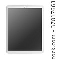 Modern white tablet pc 37817663