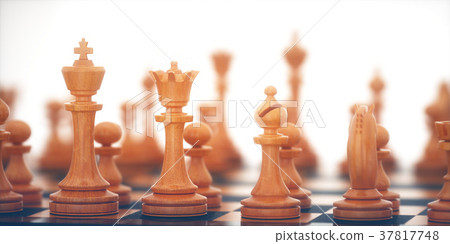 Chess Pieces Gameboard Chess Pieces Gameboard 37817748