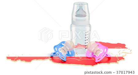 Birthrate and adoption in Austria concept Birthrate and adoption in Austria concept 37817943