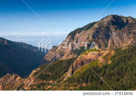 Serra de Agua. Mountain landscape of Madeira 37818696