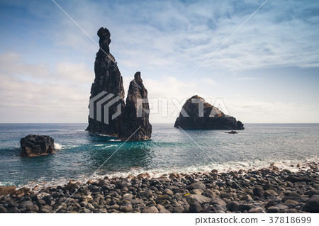 Islets of the Ribeira da Janela, Madeira island Islets of the Ribeira da Janela, Madeira island 37818699