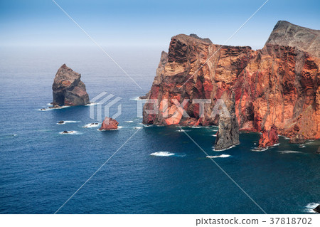 Coastal landscape of Madeira island, Portugal 37818702