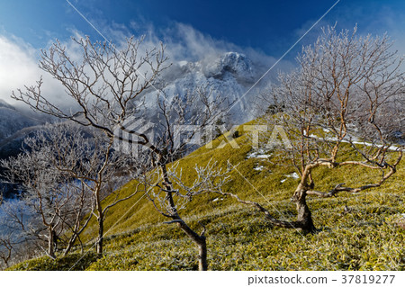 Nikko Shirane和霜山從五神山附近看到 37819277