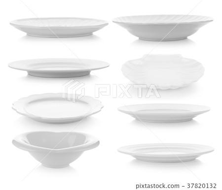 plate and bowl on white background plate and bowl on white background 37820132