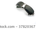 Sunglasses on white background with soft focus 37820367