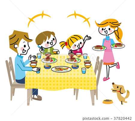 Family dining table 37820442