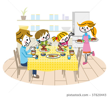 家庭餐桌 家庭餐桌 37820443