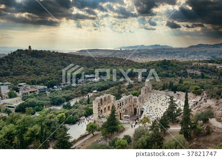 Athens cityscape Athens cityscape 37821747