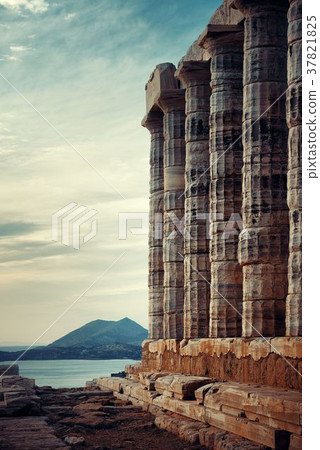 Temple of Poseidon closeup 37821825