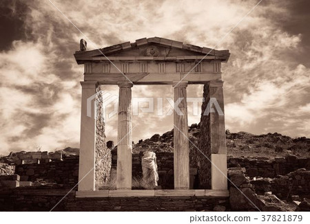 Temple in Delos 37821879