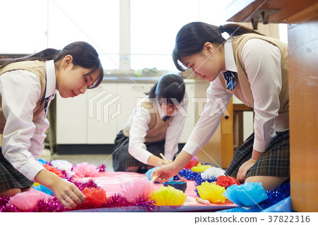 Junior high school student culture festival design high school student 37822316