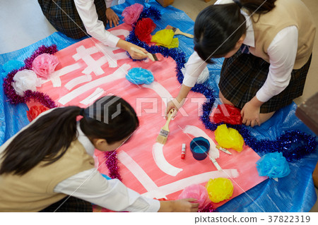 Junior high school student culture festival design high school student 37822319