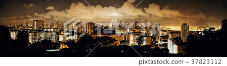 Singapore skyline 37823112