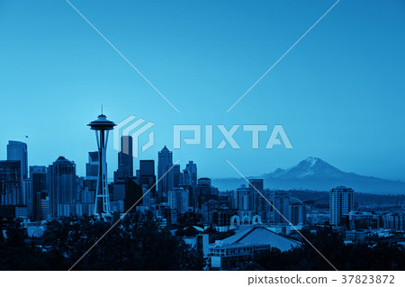 Seattle city skyline Seattle city skyline 37823872