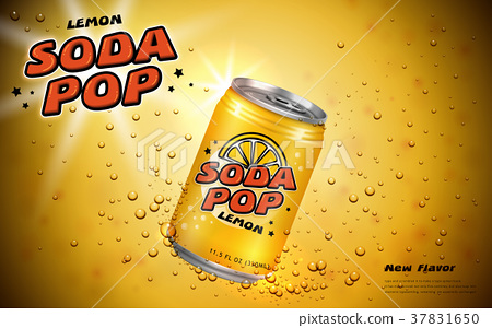 图库插图 lemon soda pop ads