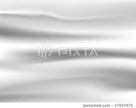 Vector White Satin Silky Cloth Fabric Textile Drap Vector White Satin Silky Cloth Fabric Textile Drap 37835970