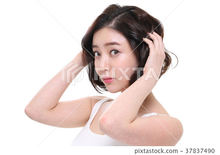 Beauty, Makeup, Beauty, Twenties, Female, Single Hair Beauty, Makeup, Beauty, Twenties, Female, Single Hair 37837490