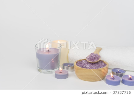Beauty and fashion concept with spa set. Beauty and fashion concept with spa set. 37837756